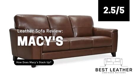 Macy’s Leather Sofa Review (Is It Good Quality?)