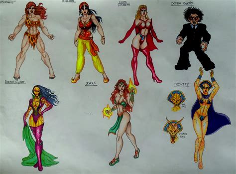 Wonder Woman Villains Redone: Page1 by Medusa1893 on DeviantArt