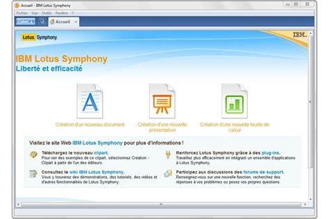 IBM Lotus Symphony : ultime symphonie
