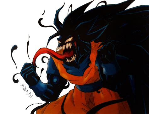 Symbiote Goku by MikeES on DeviantArt