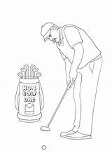 Free Golf Coloring Pages Pdf To Print  Coloringfoldercom sketch template