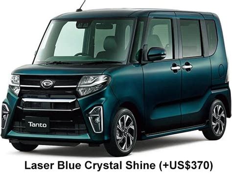 New Daihatsu Tanto Custom Body colors, Full variation of exterior ...