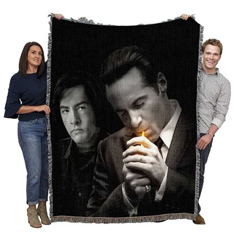 The Many Saints Of Newark Movie Alessandro Nivola Woven Blanket