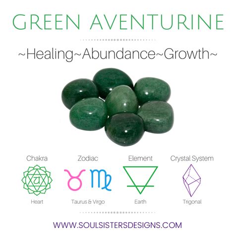 Green Aventurine Healing Properties | Crystals, Crystals healing grids, Green aventurine