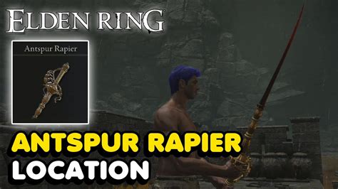 Elden Ring - Antspur Rapier Location (Scarlet Rot Weapon) - YouTube