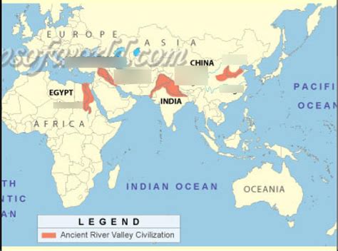 Map Nile River Civilization - Share Map