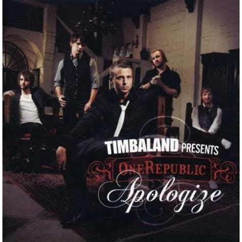 rescuribi: apologize one republic album cover