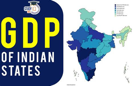 GDP of Indian States 2023, Per Capita GDP, Highest & Lowest GDP State