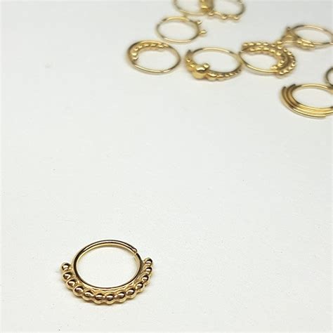 Cartilage Earring Hoop Gold Cartilage Earring Cartilage - Etsy