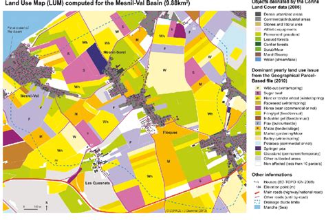 Example Land-Use Map (LUM), combining Corine Land Cover (CLC 2006) and... | Download Scientific ...