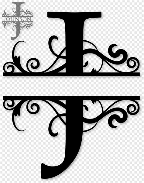 Monogram Letter, text, logo png | PNGEgg