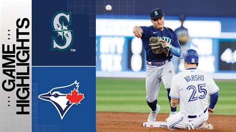 Mariners vs. Blue Jays Game Highlights (4/30/23) | MLB Highlights - YouTube