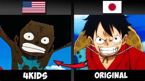 4kids Censorship in New One Piece Episodes #11 - YouTube