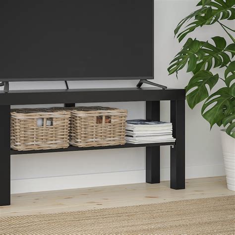 LACK TV unit, black, 353/8x101/4x173/4" - IKEA