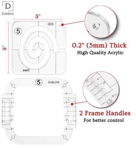 Quilting Templates - Dabline