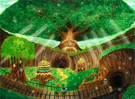 The Kokiri Forest by marioPulido on DeviantArt | Legend of zelda, Zelda ...