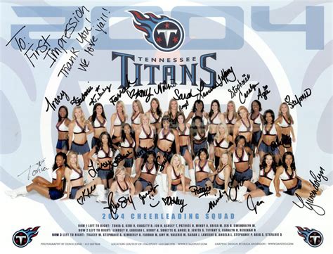 Tennessee Titans Cheerleaders - First Impression Limousine Service ...