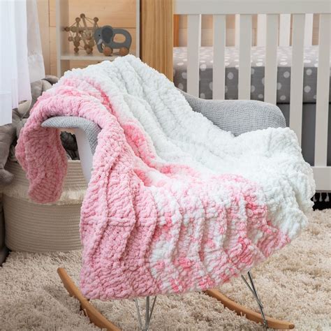 Loops & Threads® Loops™ Pastel Ombre Baby Blanket | Baby blanket ...