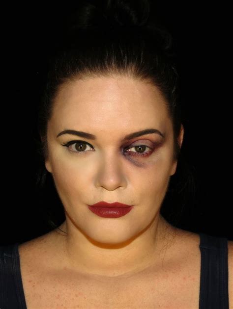 Halloween Series 2015: Bruised/Black Eye | Black eye makeup, Black ...