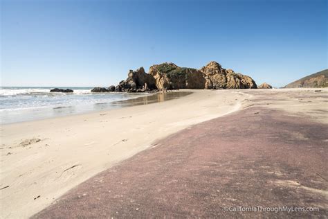 Pfeiffer Beach in Big Sur: Purple Sand, Sea Caves & Dog Friendly ...