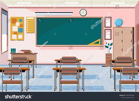 School Classroom Wallpaper