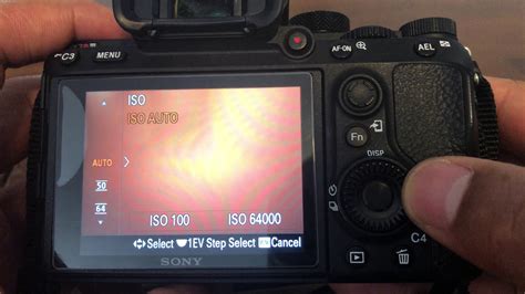 Sony A7riii, A7iii, A7rii, a7ii, A7sii - HOW TO ADJUST ISO SETTING SHORTCUT - YouTube