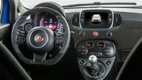 Abarth 595 Interior Layout & Technology | Top Gear