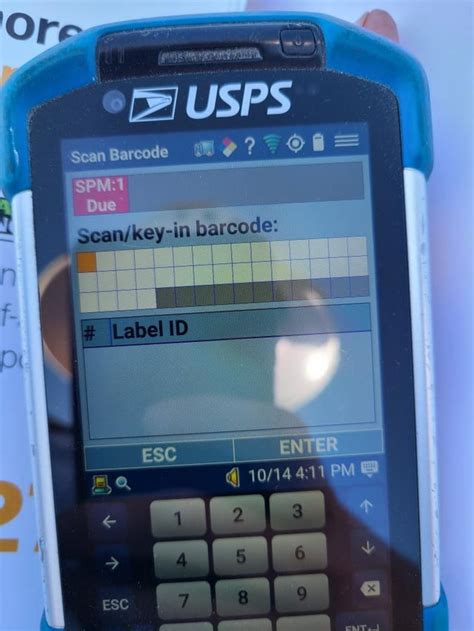 Scan Barcode screen now reminds you of active sample scab requests : r/USPS