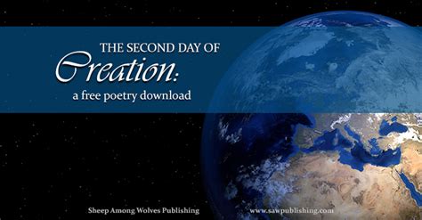 The Second Day of Creation: A FREE Poetry Download from SAW Publishing ...