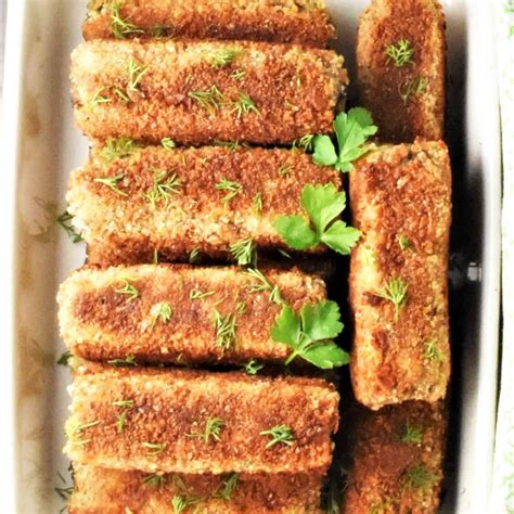 Polish Mushroom Croquettes - Everyday Healthy Recipes