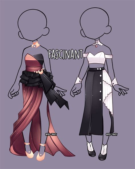 Fascinant outfit adopt [close] by Miss-Trinity on DeviantArt | Drawing anime clothes, Fashion ...