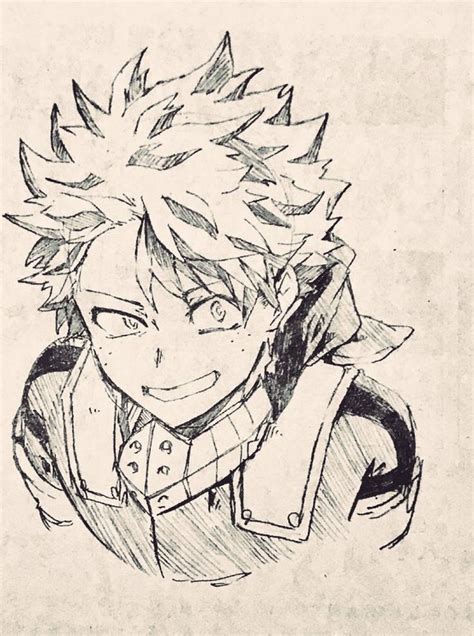 Pin by RhedRobin on Sketch | Anime character drawing, Anime sketch, Hero academia characters