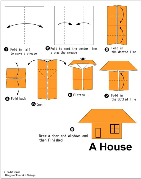 How To Make A 3d House Out Of Paper Step By Step