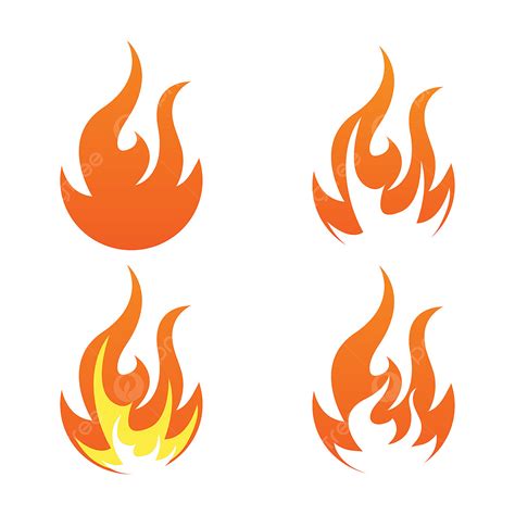 Icon Fire Clipart Transparent Background, Fire Logo Icon Design ...