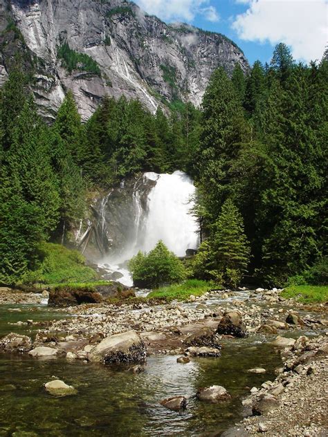 Chatterbox Falls in Princess Louisa Inlet, British Columbia, Canada | Favorite places, Waterfall ...