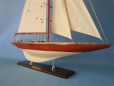 America's Cup Famous Sailboat Models | Nautical Handcrafted Decor Blog