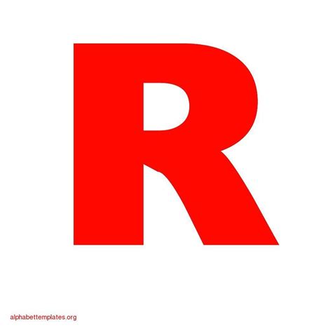 Red Letter R Logo - LogoDix