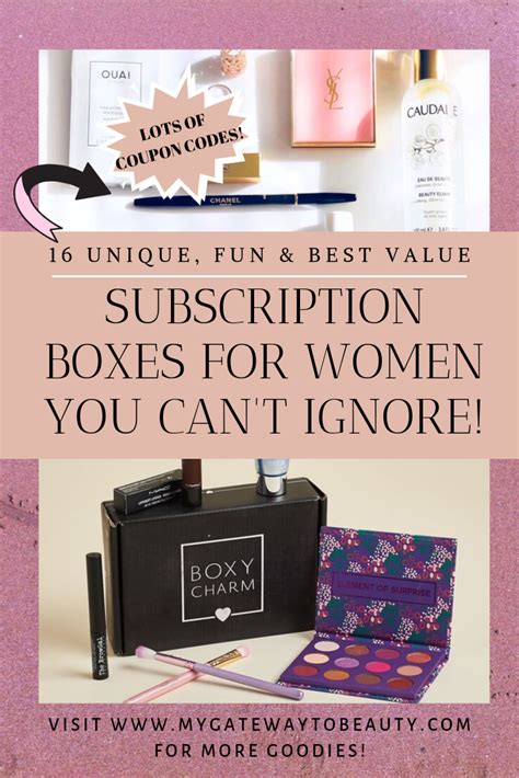 50 BEST SUBSCRIPTION BOXES FOR WOMEN TRENDING IN 2020 | Best beauty subscription boxes ...