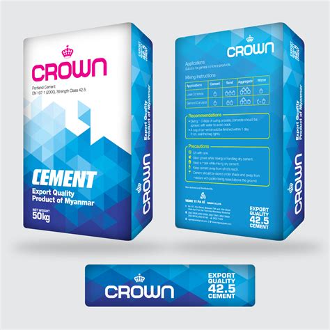 Professional, Masculine, Cement Packaging Design for a Company by ...