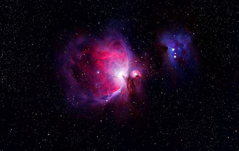 1920x1080 resolution | black, purple, and blue galaxy, Great Orion ...