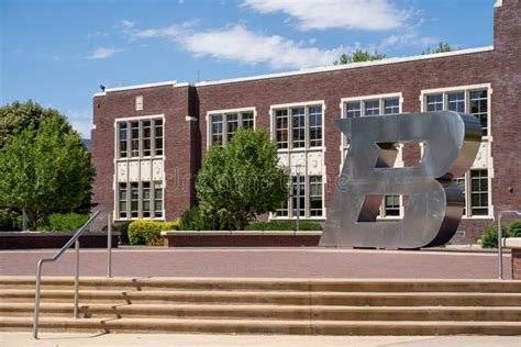 Exterior of the Boise State University College Campus Editorial Stock ...