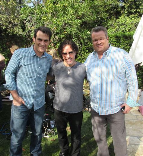 JOHN OATES VISITS SET OF ABC’S MODERN FAMILY - John Oates