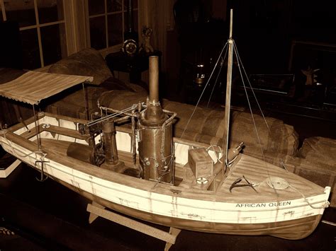 African queen model boat kit ~ How to build a timber boat