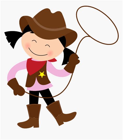 Cowboy Cowgirl Cartoon Clip Art - Cowboy Cowgirl Lasso Clipart, HD Png ...