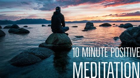 10 Minutes Meditation | Daily Calm | Be Positive - YouTube