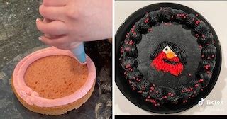 A Baker Read "Emo" Instead Of "Elmo" And The Resulting Cake Was Hilarious