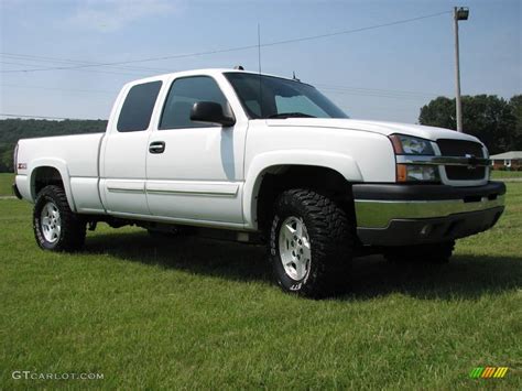 2004 Summit White Chevrolet Silverado 1500 Z71 Extended Cab 4x4 #16132219 | GTCarLot.com - Car ...