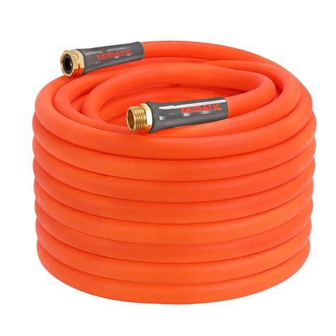 YAMATIC Heavy Duty Garden Hose 5/8 in x 75 ft, Super Flexible Water Hose, All-weather ...