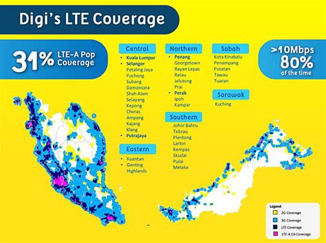 Cara Semak Coverage Digi 4G LTE - Telco Tone Wow