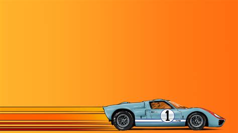 Ford Gt Inspired Wallpaper - Ford Gt40 - 3840x2160 - Download HD ...